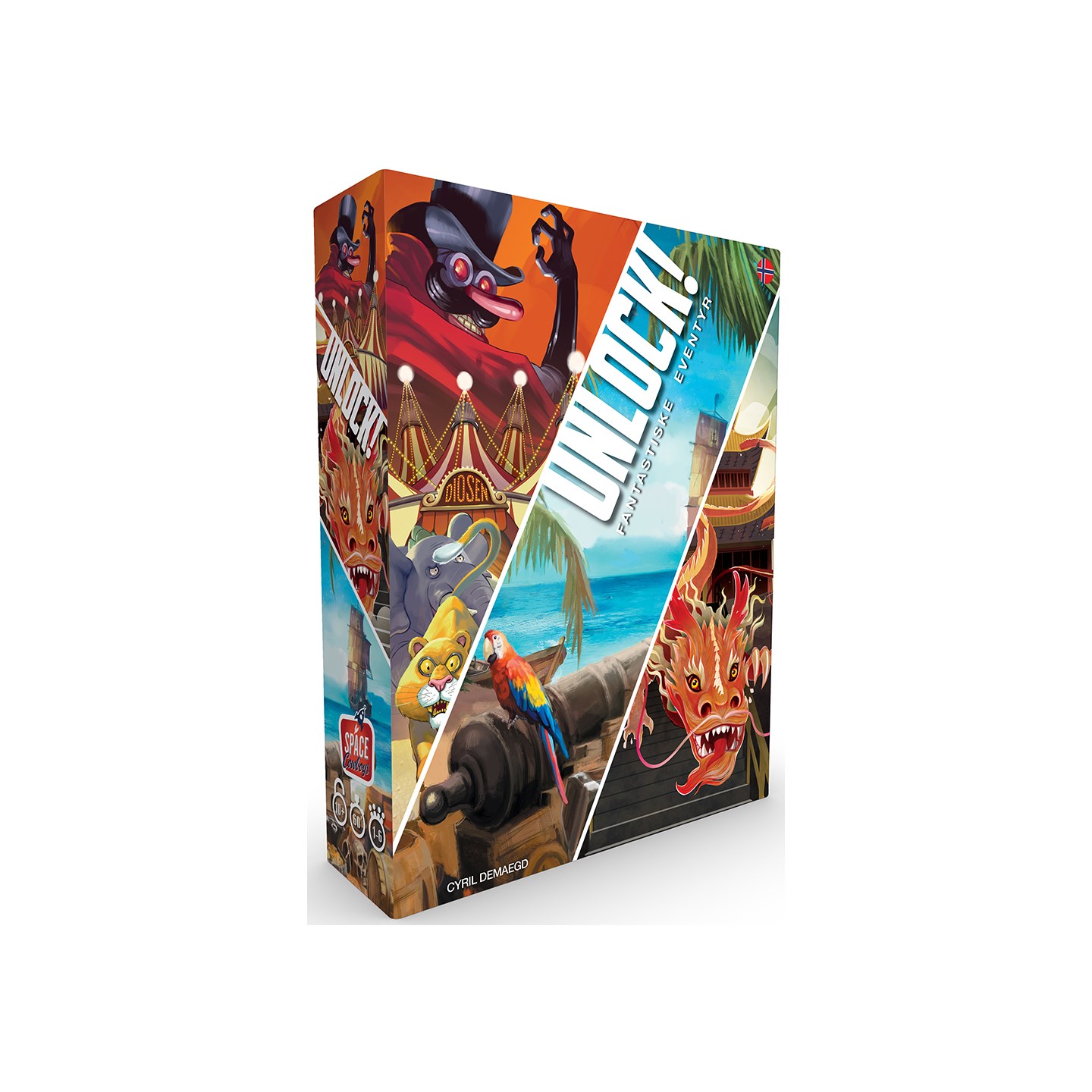 Unlock 2 Fantastiske Eventyr - Norsk Inneholder 3 forskjellige scenarioer